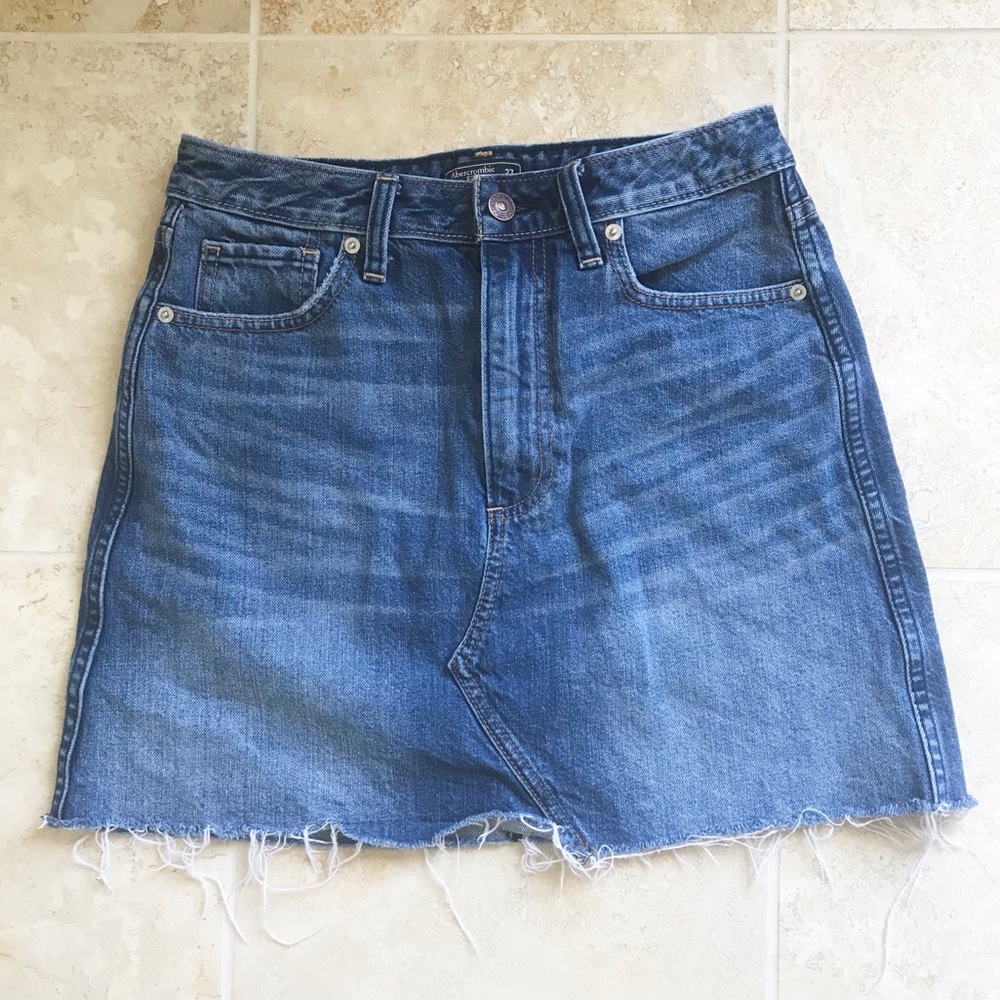 Abercrombie and Fitch Denim Skirt